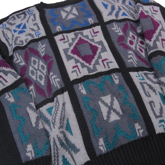 Vintage Lobo by Pendleton Allover Aztec Sweater - Picture 3 of 8